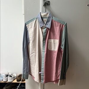 Colorblock Men's Shirt